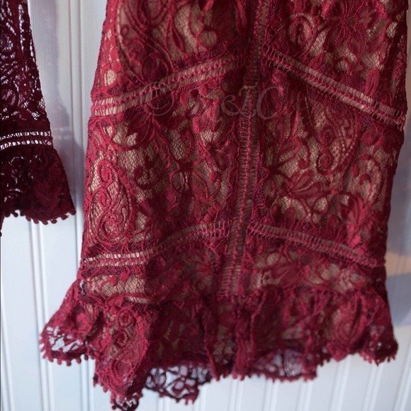 For Love & Lemons Emerie Mini Dress XS NEW - Picture 5 of 6